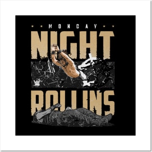 Seth Rollins Monday Night Posters and Art